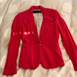 Fuchsia blazer